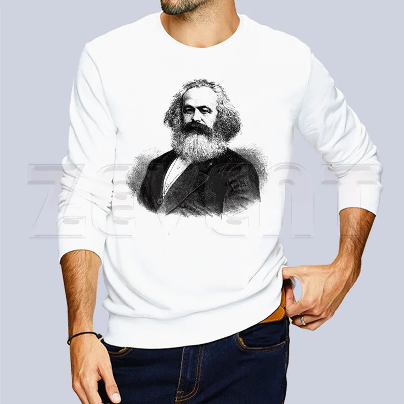MARXISM коммунизма CCCP Карл Маркс хип хоп Музыка модный дизайн толстовки с длинными