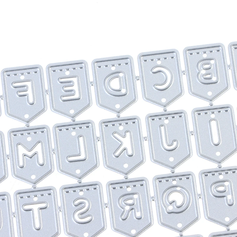 

Alphabet Letters Metal Cutting Dies Stencil Scrapbooking Album Stamp Paper Card