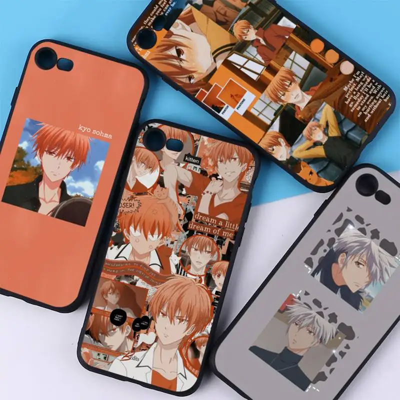 

YNDFCNB Fruits Basket Kyo Sohma tup Phone Case for iphone 13 11 12 pro XS MAX 8 7 6 6S Plus X 5S SE 2020 XR cover