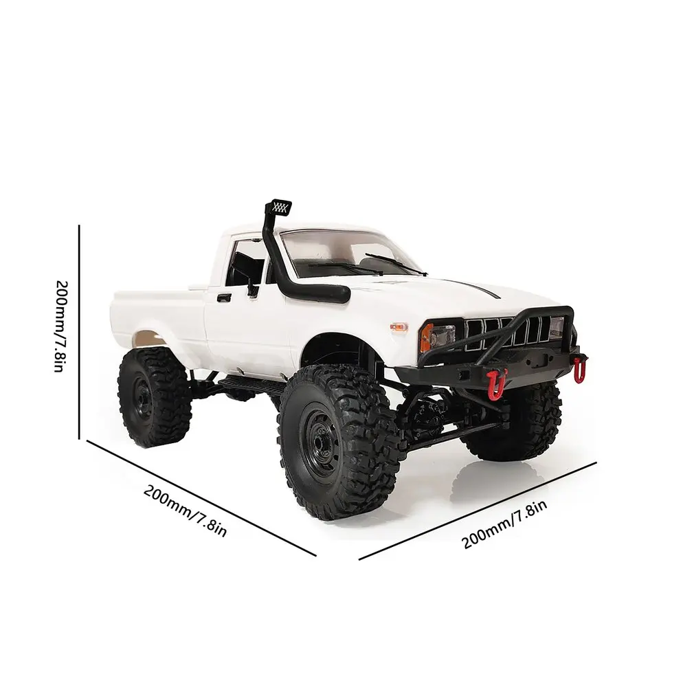 

C24-1 Remote Control Car Full Scale Four-wheel Drive Off-road Truck Children Toys Electric Remote Control Car Model Kit Metal
