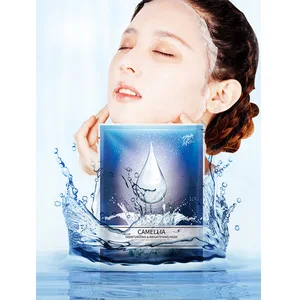 Набор маски для лица, HANAJIRUSHI, Камелия, увлажнение с осветляющим эффектом листов, маска для лица, маска для лица, отбеливающая маска, 10 шт.