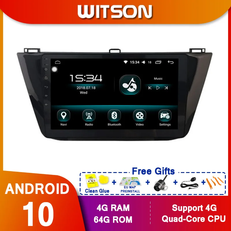 WITSON 10 2 &quotFULL HD сенсорный экран Android 0 Восьмиядерный Автомобильный GPS