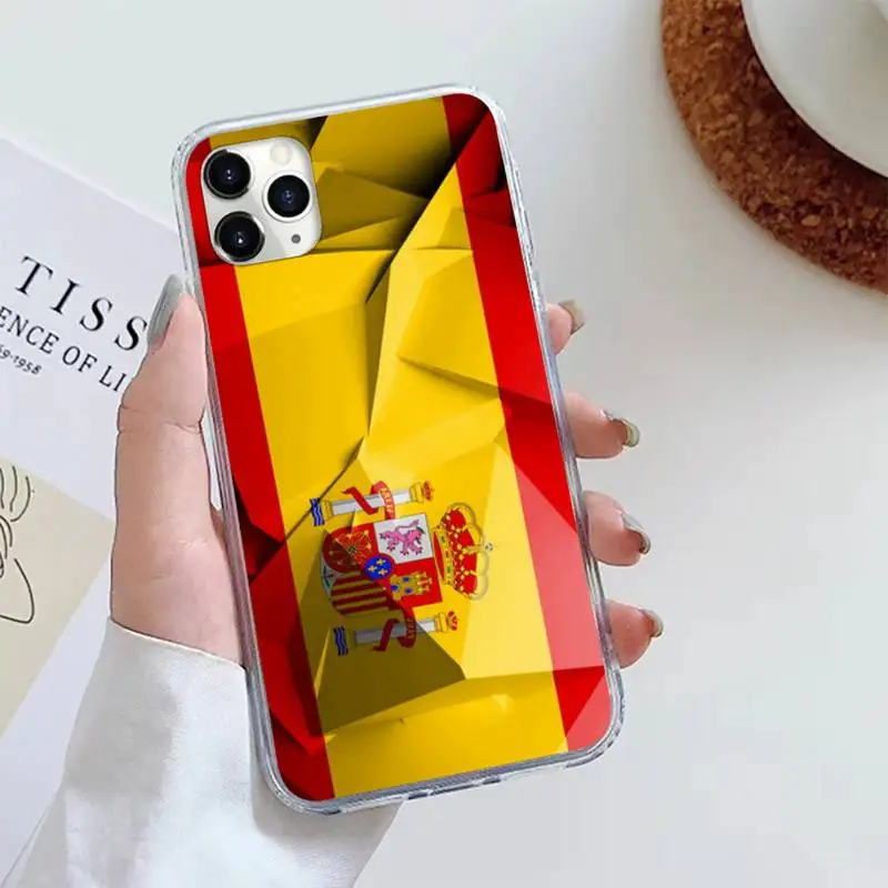 

Spain Coat of Arms Flag Phone Case For iphone 12 5 5s 5c se 6 6s 7 8 plus x xs xr 11 pro max