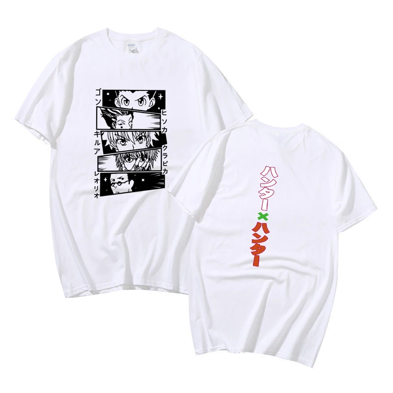 

2021 men and women cotton T-shirt new cute Japanese cartoon anime men and women cotton printed T-shirt sports fashion T-shirt