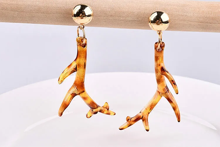 DIY аксессуары для сережек японские и корейские прозрачные желейные янтарные