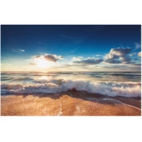 colorful print beach sunrisesunset wall tapestry wall hanging psychedelic tapestry decor for bedroom living room m172