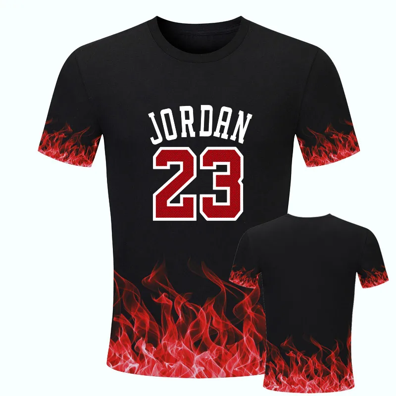 2019 новая горячая Распродажа Белая 23 Футболка Мужская модная camiseta masculina 3D принт