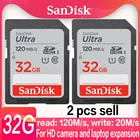 SanDisk Карта памяти SDHCSDXC, класс 10, 128 ГБ, 256 ГБ, 120 ГБ
