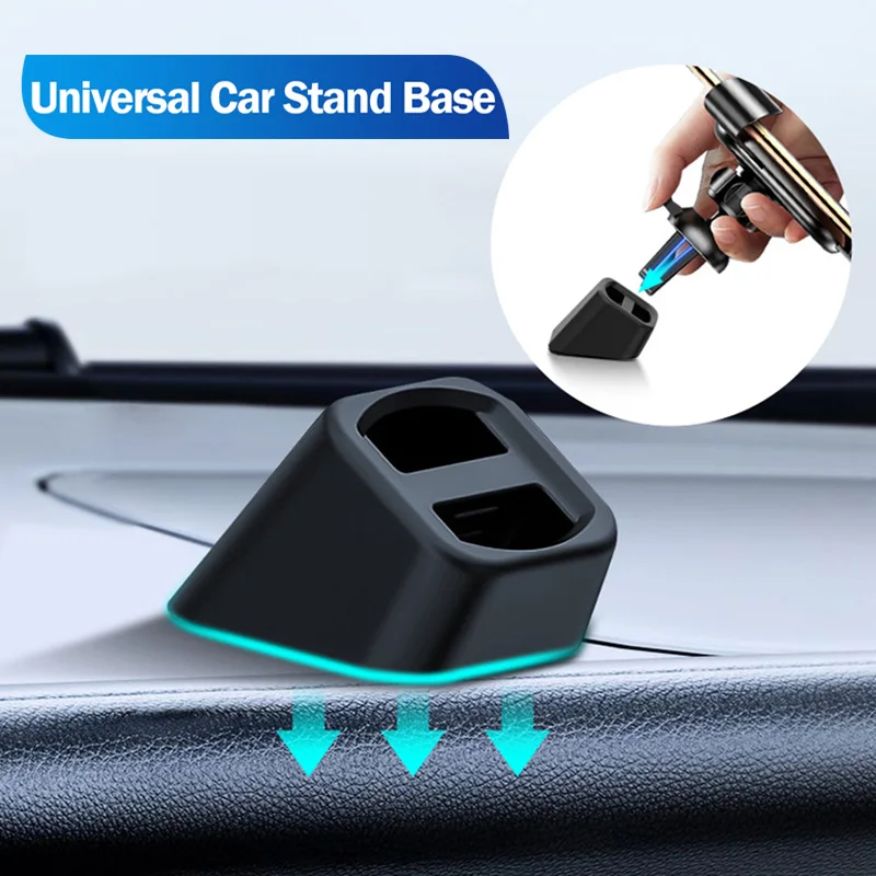 

Universal Car Charger Stand Base Dashboard Desktop Mobile Phone Holder Strong Adhesion Smartphone Bracket Bas Navigation Bracket