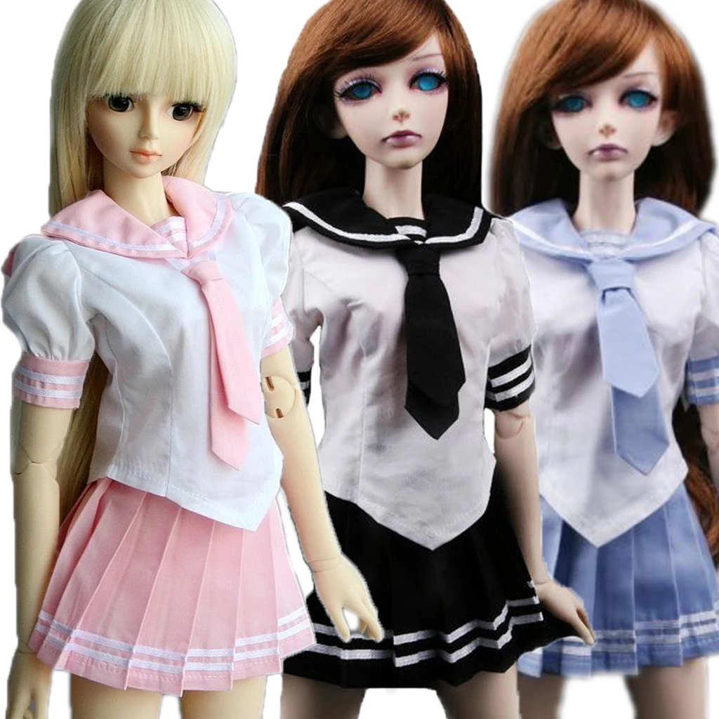 [Wamami] 251 # японская школьная форма аниме Лолита платье 1/4 MSD 1/3 SD AOD DZ BJD Dollfie | Игрушки