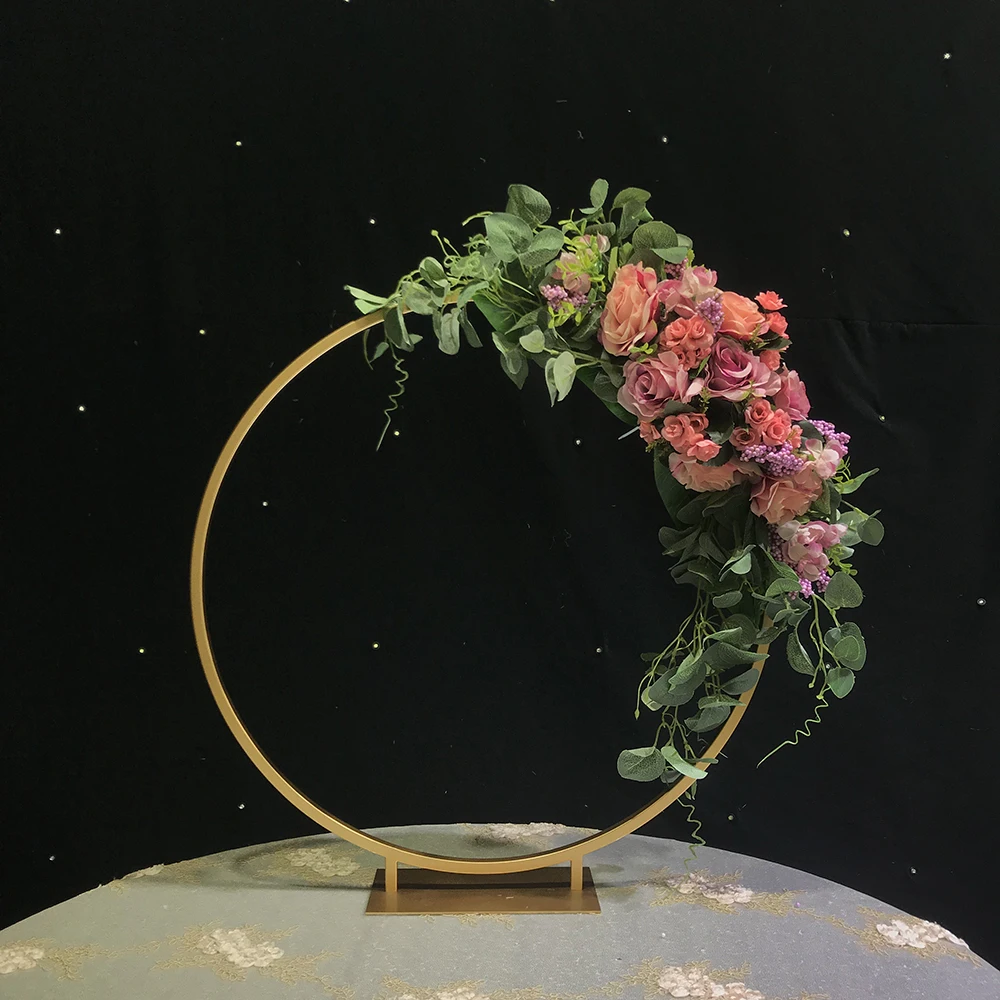 10 шт. только Искусственные цветы без АРК для свадебного украшения центральный