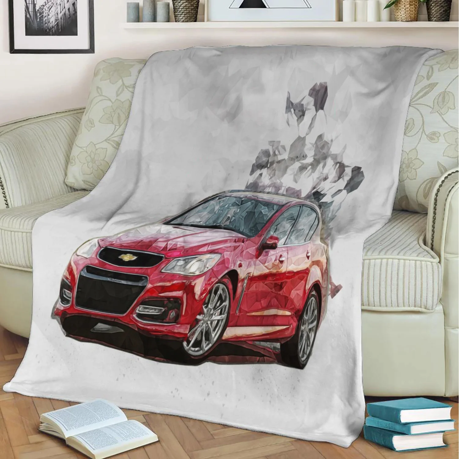 

2014 г., плюшевое одеяло для Chevrolet SS с 3D принтом, накидка на диван, домашний декор, мягкое теплое моющееся одеяло для сна, Прямая поставка