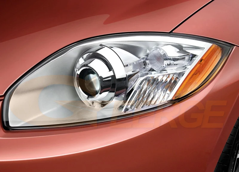 Для Mitsubishi eclipse 2009 2010 2011 ксеноновая фара отличная ультра яркая CCFL ангельские