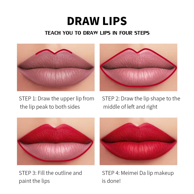 Губная помада 20 цветов водостойкая стойкая матовая бархатная глазурованная