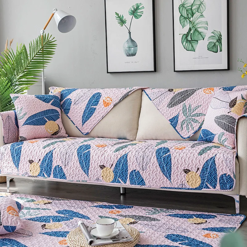 Европейский стиль четыре сезона чехол для дивана цветочный полотенце гостиной