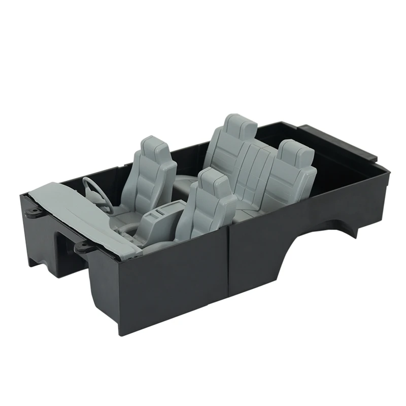 Корпус автомобиля на радиоуправлении внутренний комплект электрический руль