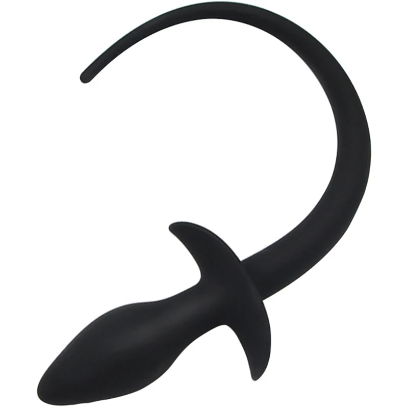 Силиконовая вилка для хвоста собаки силиконовый массажер простаты Щенячий