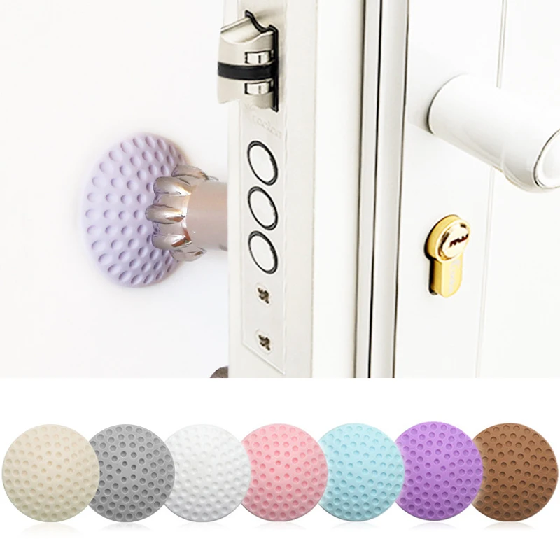 Мягкая резиновая прокладка для защиты стены самоклеящаяся дверная пробка Гольф
