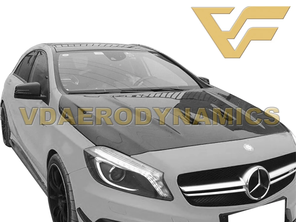 Подходит для 12-18 Benz W176 A класс A160 A180 A200 A220 A250 A260 A45 фонарь капота двигателя из