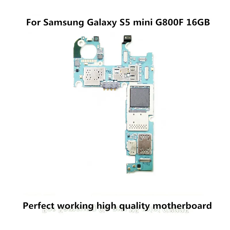 Оригинальная разблокированная б/у материнская плата для Samsung Galaxy S5 mini G800F 16 Гб