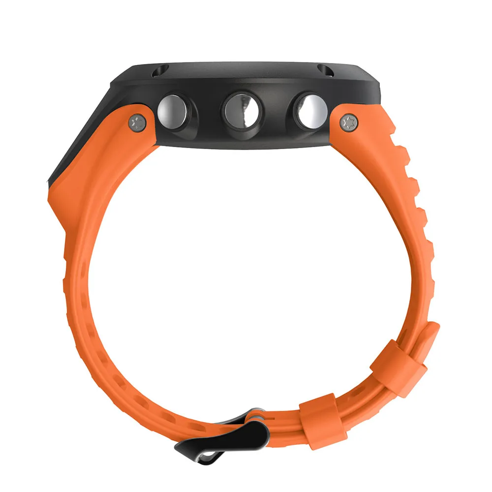 Резиновый силиконовый ремешок для SUUNTO Ambit 1 2 3 2R 2S Ambit 3S 3R 3P Ремешки для наручных часов 24 мм спортивные часы ремешок черная Пряжка браслет