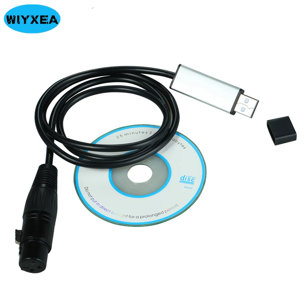 Адаптер интерфейса Usb Dmx512 сценический светильник жектор для дискотеки интерфейс