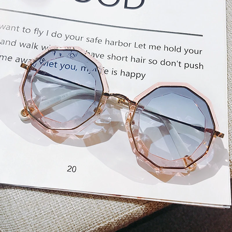 Женские круглые солнцезащитные очки новинка 2020 брендовые Шикарные в форме