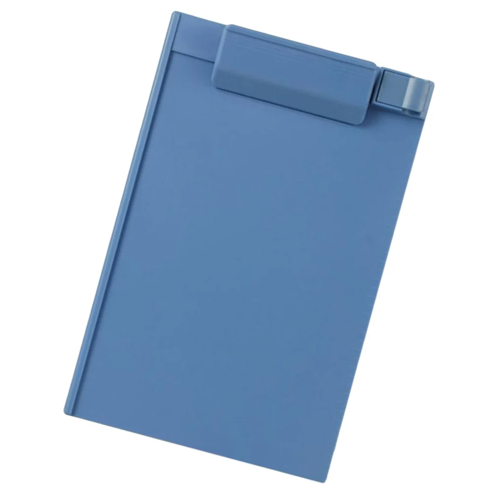 

Пластиковый Держатель Для Бумаги A5 с зажимом для профиля, папки для письма для школьных классов и офиса (Небесно-голубой)