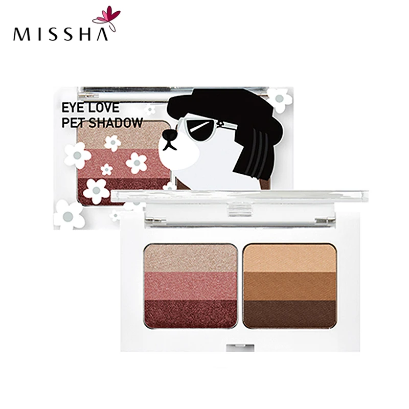 Палитра теней для век с 3 градиентами лимитированная палитра 6 цветов s 2