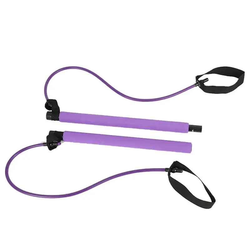 Йога Эспандеры палка для пилатеса Фитнес тренажерный зал Кроссфит эластичный