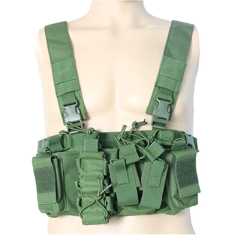 Airsoft Paintball Multicam Tactical Chest Rig Military Combat Vest Mag Pouches AK AR M4 Hunting Shoulder Clothes Gear | Спорт и