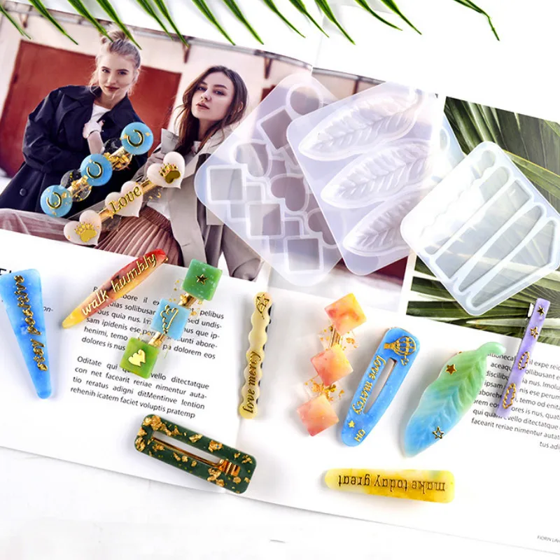 Силиконовая заколка для волос сделай сам новый шикарный зажим аксессуары |