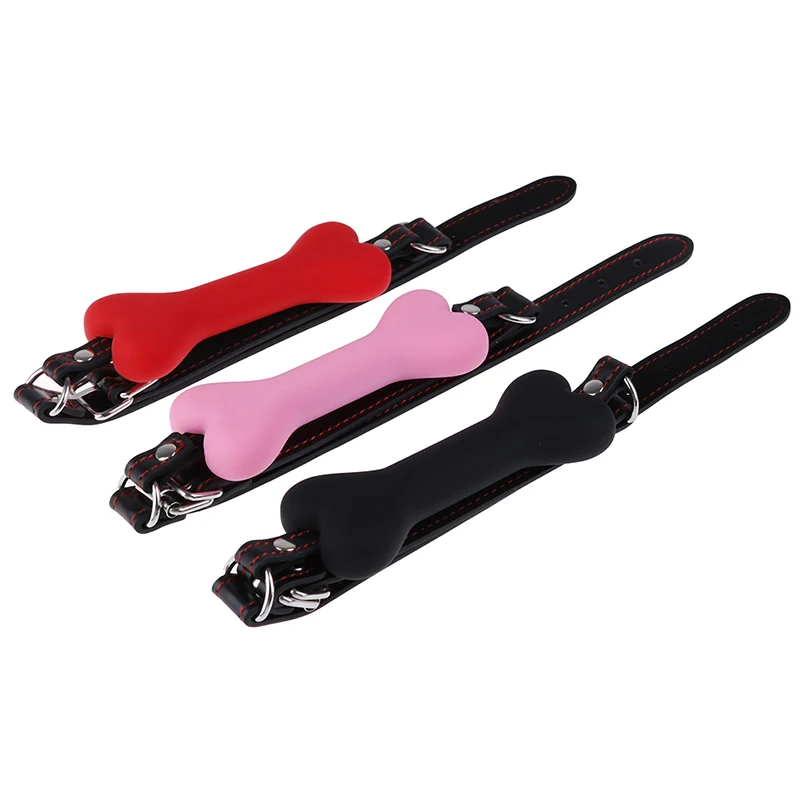 Из искусственной кожи кляп для рта БДСМ связывание ограничения Alave Секс игрушки