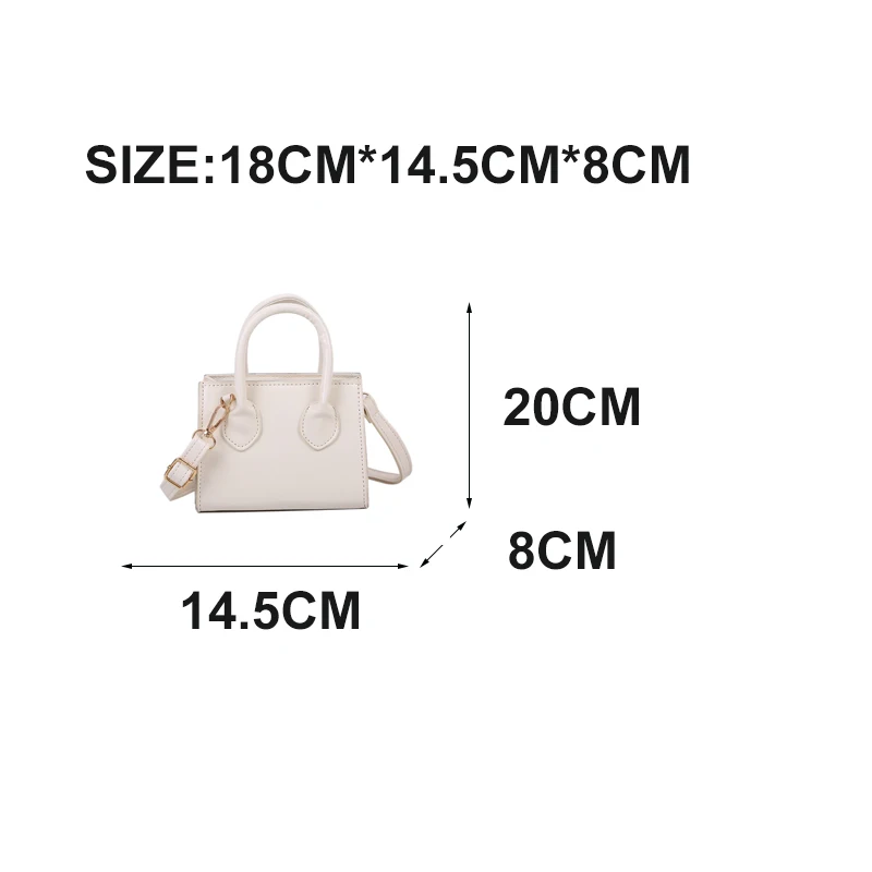 

Retro Solid Color Shoulder Bag Women Fashion Crossbody Bags Mini Personality Handbag Casual Exquisite Messenger Bag Clip Purse