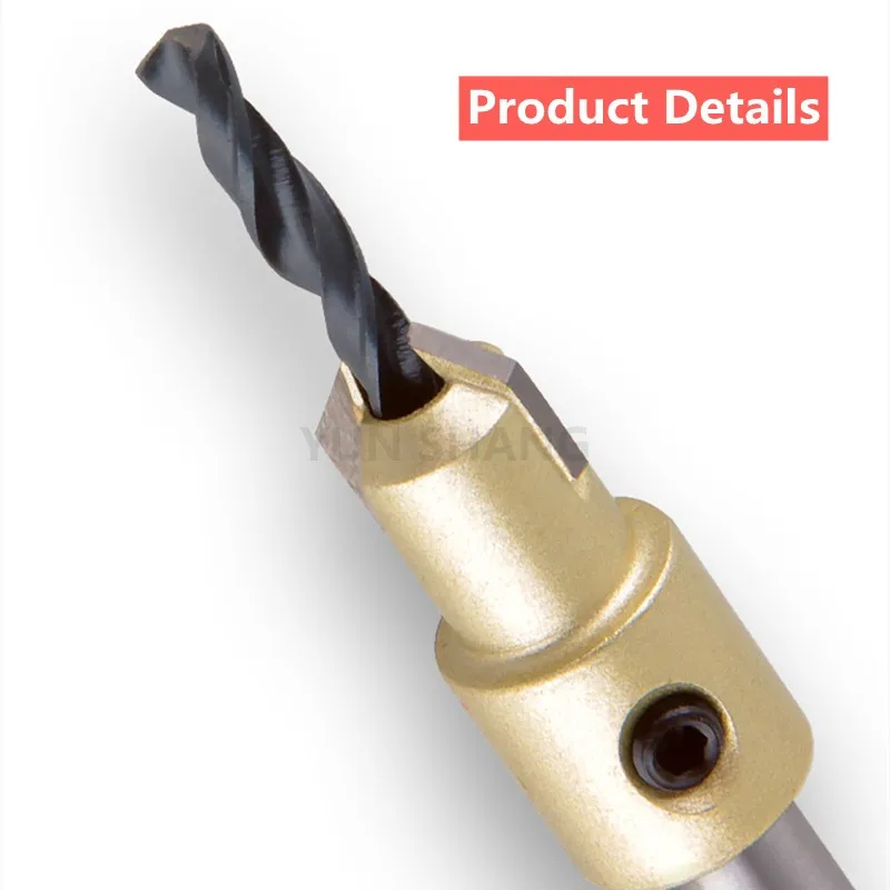Сверло с потайной головкой винт для глубокого отверстия конус салата перфоратор