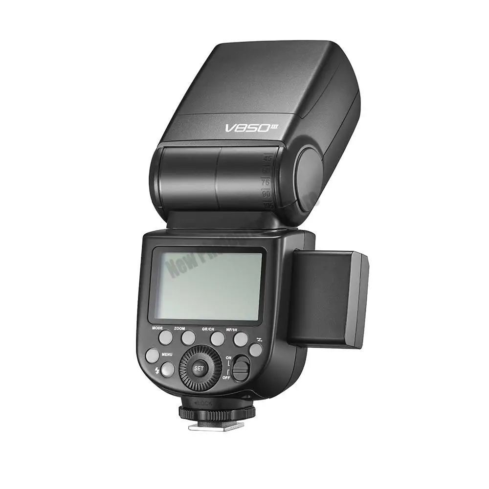 New Godox V850III ON Camera Flash Speedlite Built-in 2.4GHz Wireless X System for Canon Sony Nikon Fuji Olympus Panasonic Pentax |