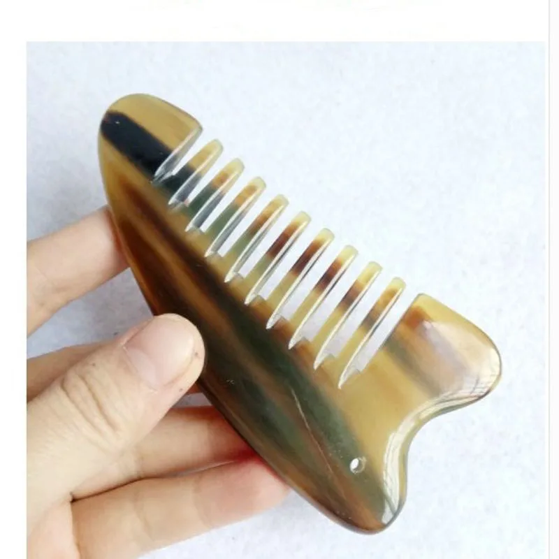 Гуа-Ша массаж инструмент пожилого возраста белые рог буйвола доска гуаша