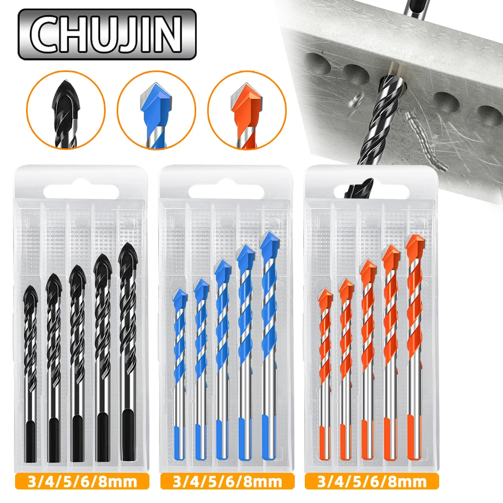 Многофункциональный бриллиантовый набор сверл для керамической плитки бетона