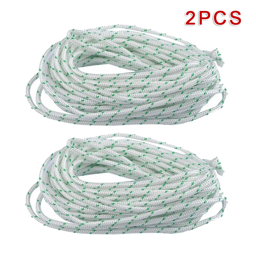

2pcs 4M Recoil Starter Pull Start Cord / Rope Lawn Mower Engine Atco Landscape Power Equipment: A Lawn Mower Pul Start Rope