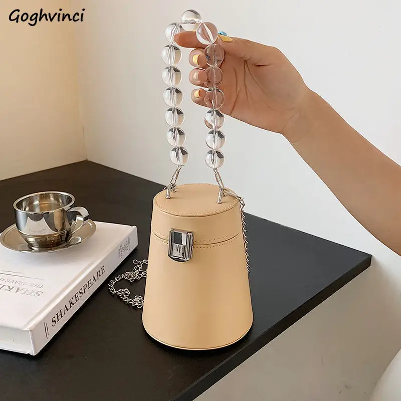 

Женская сумка-мешок из искусственной кожи, с цепочкой и бисером