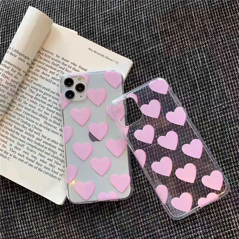 Lovebay чехол для телефона iPhone 11 6 S 7 8 Plus X XR 11Pro XS Max милый мультяшный волнистый