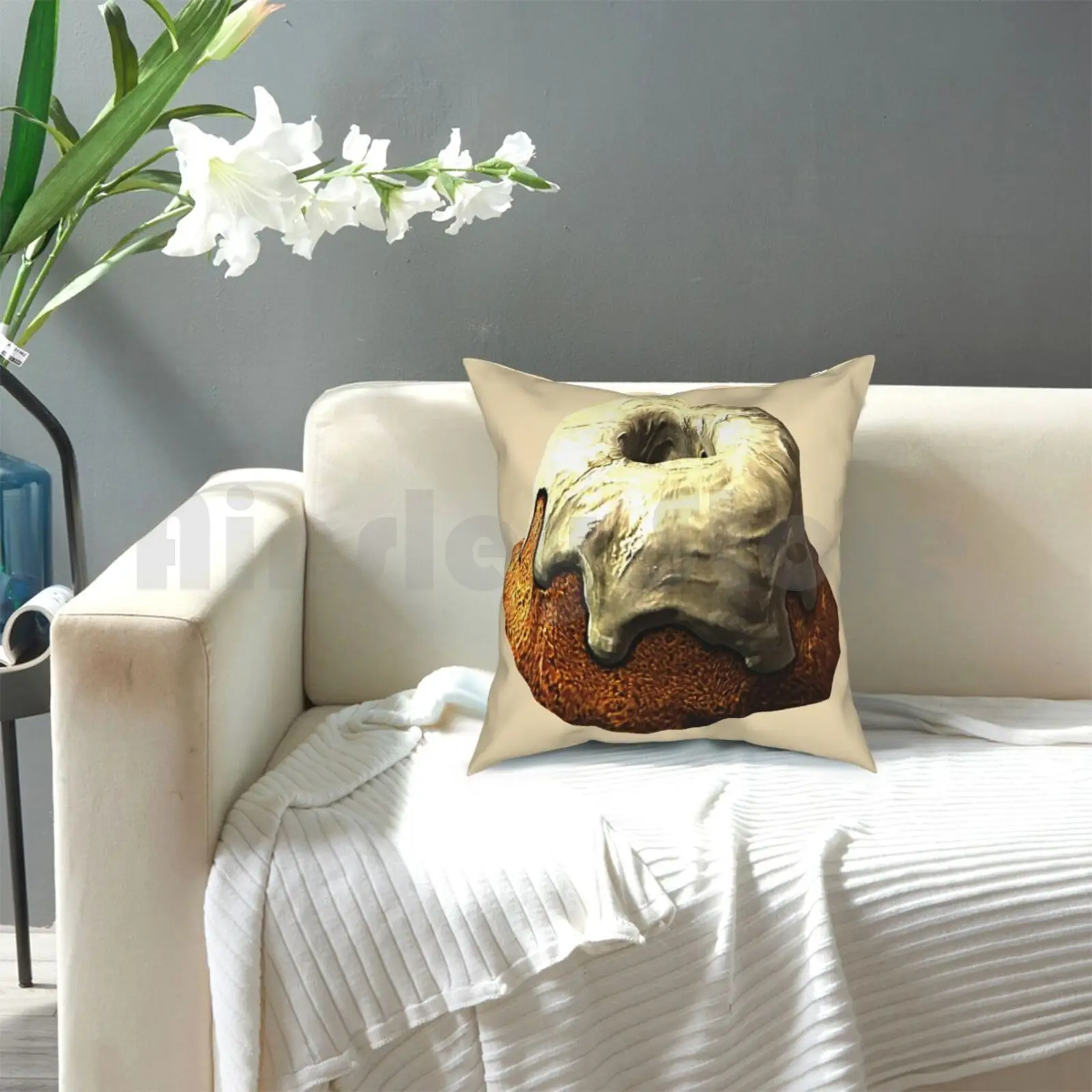 Сладкий рулон! Чехол-Подушка с принтом для дома мягкая накидка-подушка Skyrim Свиток