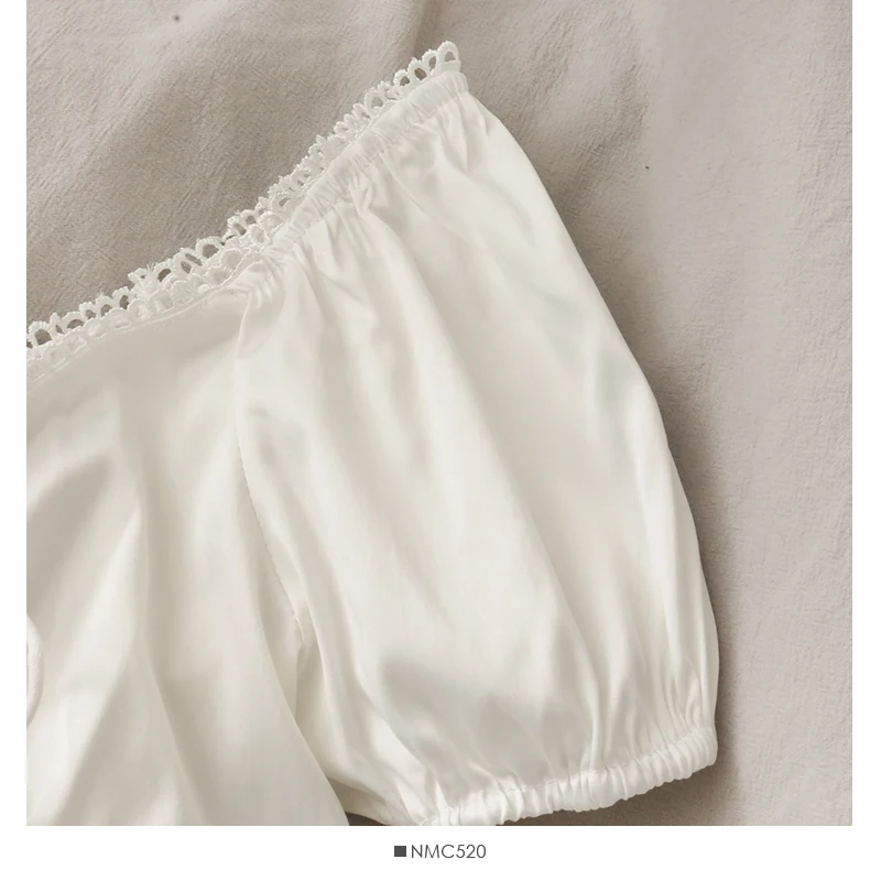 

Women Fashion Slim Bodycon Bandage Short Sleeve Chiffon Blouse Lady Sweet Casual Crop Top Girls Elegant Daily Basic Shirt