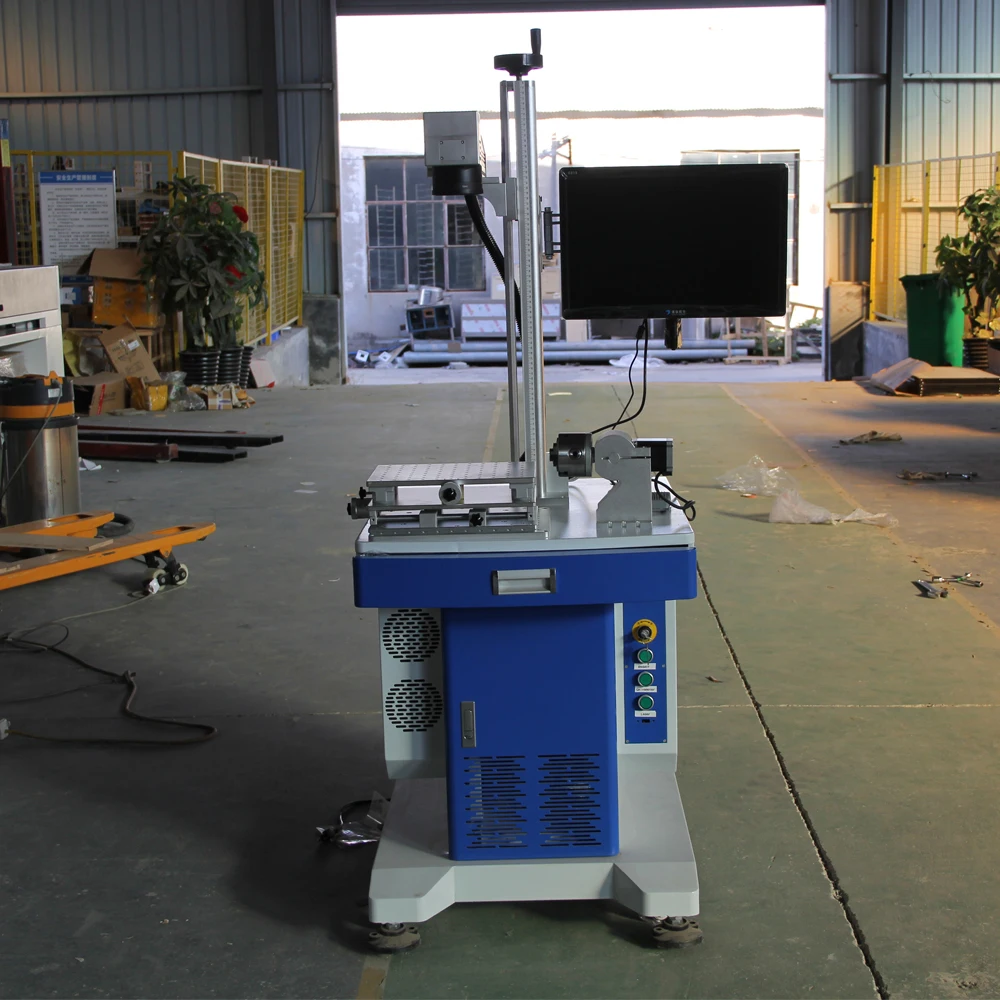 Raycus JPT 20W 30W 50W 100W Desktop Optical Fiber Laser Marking Machine Price for Metal plastic | Инструменты