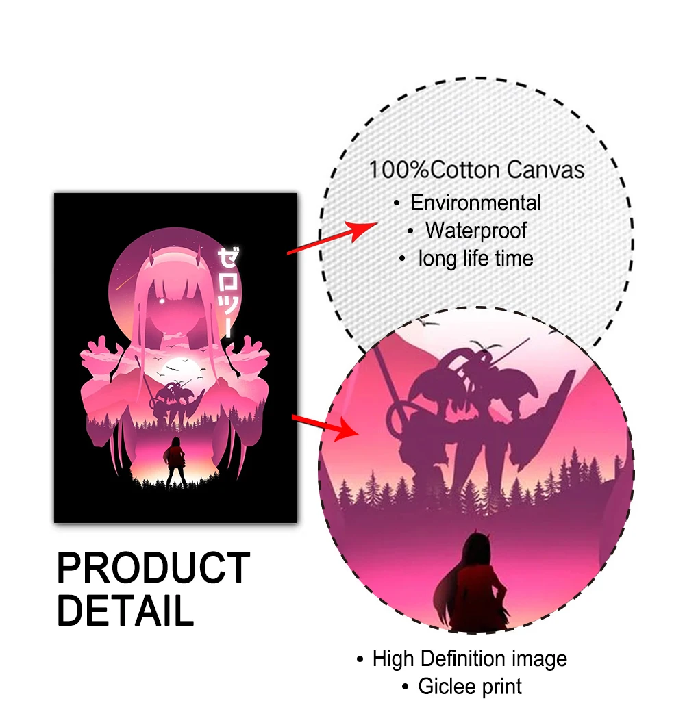 Аниме плакаты и принты мультяшная фигурка Картина на холсте Охотник X Hunter