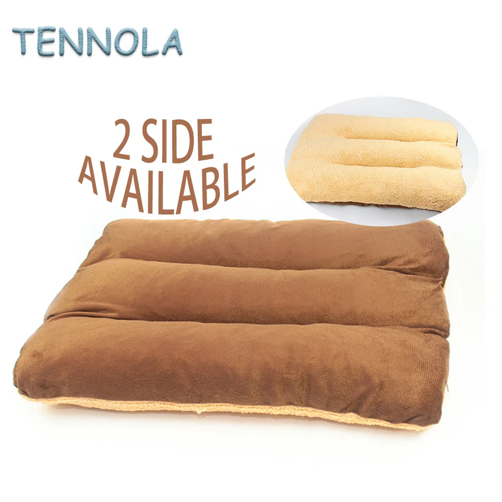 

New 2 Sides Available Dog Bed Washable Soft Warm Pet Dog Mats Mattress Cats Camas Para Perro Cushion For Large Dogs House