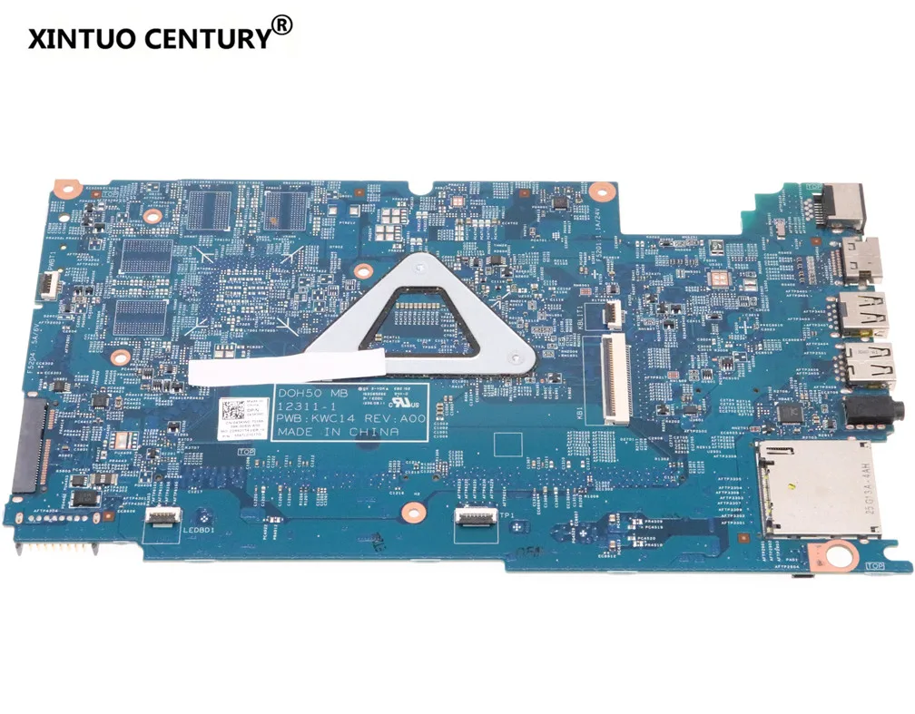 

12311-1 For DELL Inspiron 15 7537 laptop motherboard SR16Z I7-4500U DDR3L DOH50 MB KWC14 CN-043KWC 043KWC 43KWC