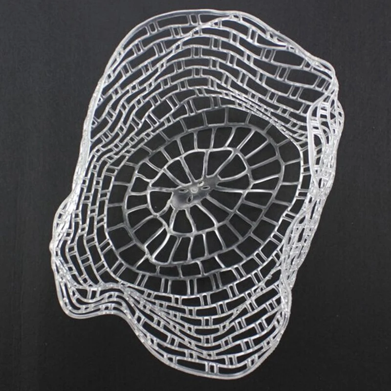 1 шт. 47 дюймов прозрачная резиновая сетчатая сменная сумка и 4 аварийных пакетиков