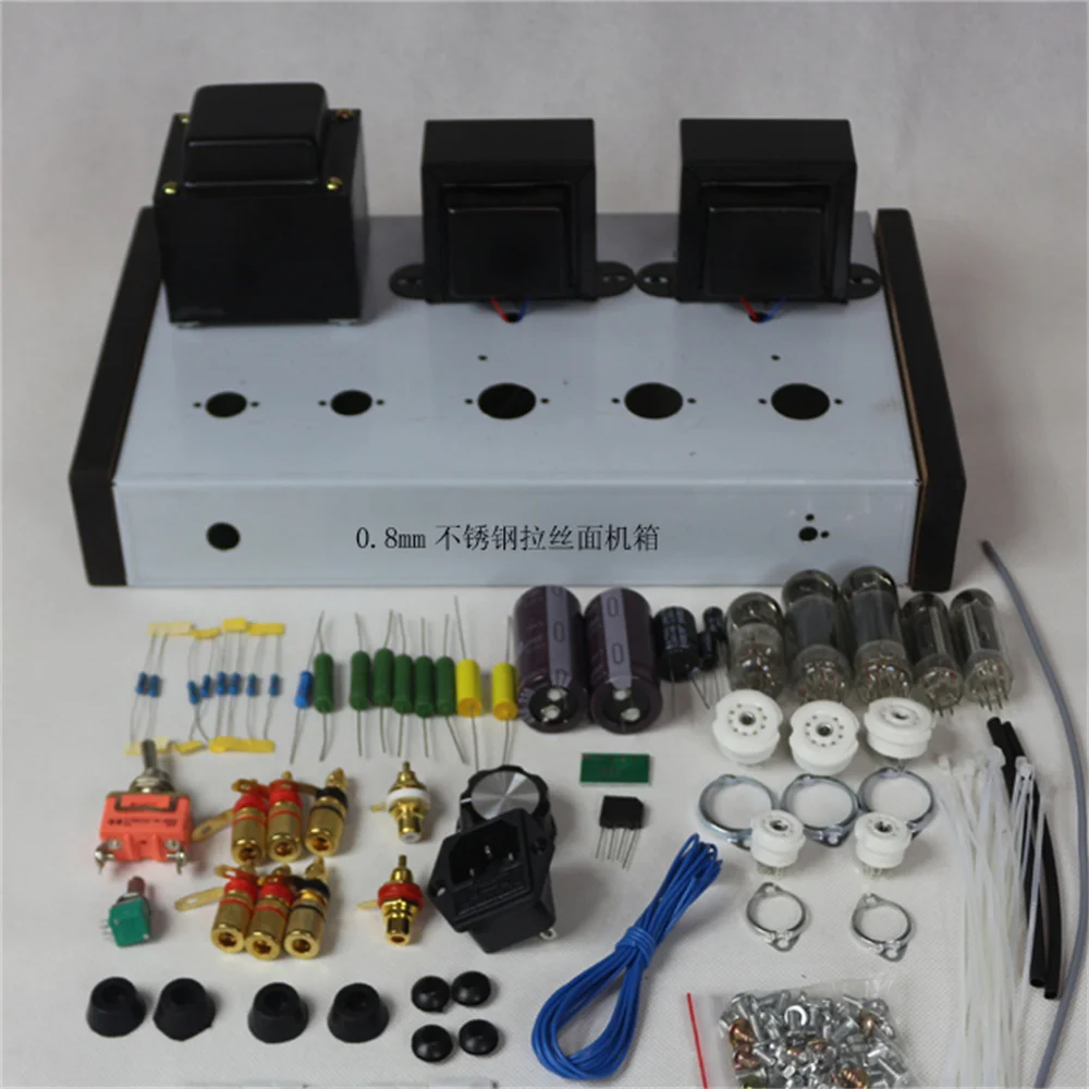 Lyele 6n2 6p1 вакуумный трубчатый усилитель diy kit односторонний мощности класса А 4 Вт * 2