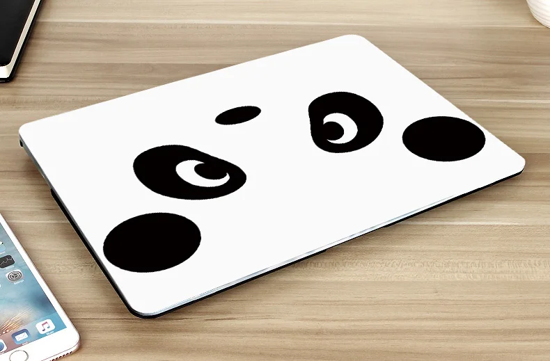 Защитный чехол для ноутбука HRH Panda Owl Жесткий Чехол Mac Pro Retina 13 12 Air 11 A2141 A2159 A1706 A1707 A2289